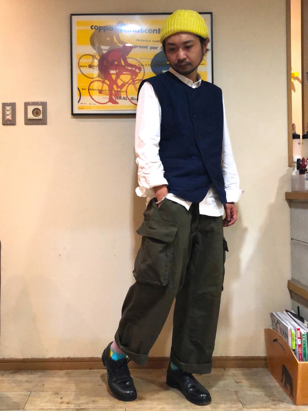 UNO｜OUTILのベストを使ったコーディネート - WEAR