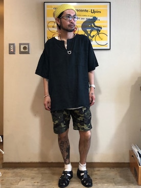「guramicci」｜UNOさん（メンズ・170cm）の夏コーディネート