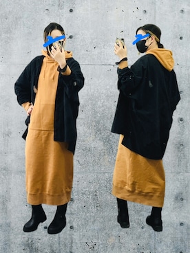 「welleg（ウェレッグ）のアイテム」を使った、tomekoさん（レディース・160cm）の春コーディネート