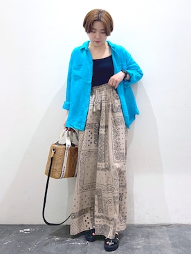 rikaさん（レディース・161cm）の春コーディネート