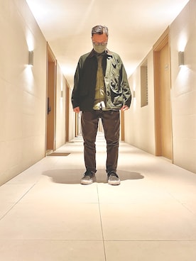 「KAPITAL」｜「アイテム（ジャケット/アウター）」を使った、polozaiさん（メンズ・164cm）の冬コーディネート