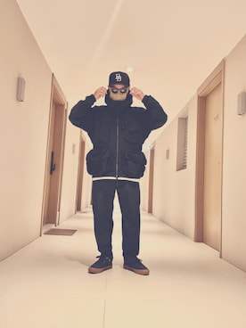 「snowpeak」｜「アイテム（帽子）」を使った、polozaiさん（メンズ・164cm）の秋コーディネート