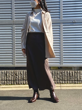 COSMOSさん（レディース・161cm）の秋コーディネート