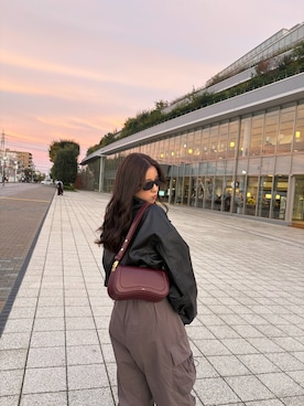 「Heather（ヘザー）のアイテム」を使った、ASUKAさん（レディース・160cm）の秋コーディネート