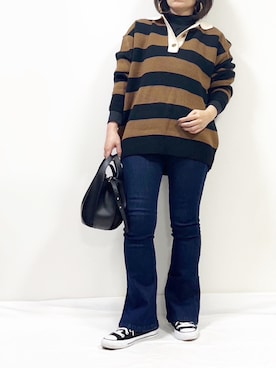 ME...さん(レディース・156cm)の冬コーディネート