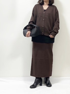 「SUGAR BISKET（シュガービスケット）のアイテム（トップス）」を使った、ME...さん（レディース・156cm）の秋コーディネート