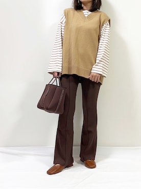 「STATE OF ESCAPE（ステートオブエスケープ）のアイテム」を使った、ME...さん（レディース・156cm）の秋コーディネート