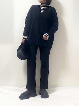 「EPICKS（エピックス）のアイテム」を使った、ME...さん（レディース・156cm）の冬コーディネート