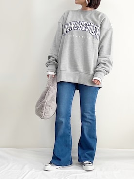「Isn't She?（イズントシー）のアイテム」を使った、ME...さん（レディース・156cm）の秋コーディネート