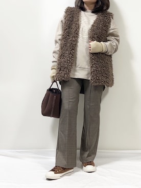 「STATE OF ESCAPE（ステートオブエスケープ）のアイテム」を使った、ME...さん（レディース・156cm）の秋コーディネート