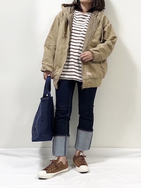 「Java（ジャバ）のアイテム」を使った、ME...さん（レディース・156cm）の秋コーディネート