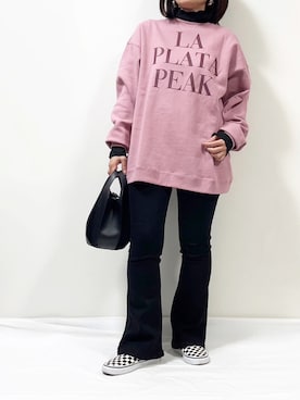 「春服デビュー宣言」｜「アイテム（スリッポン）」を使った、ME...さん（レディース・156cm）の春コーディネート