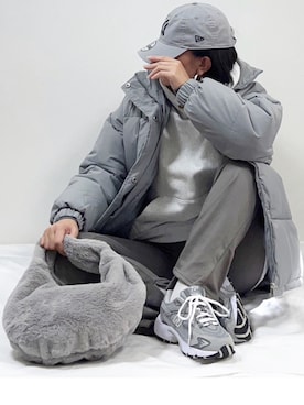 「Isn't She?（イズントシー）のアイテム」を使った、ME...さん（レディース・156cm）の冬コーディネート