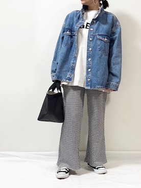 「classicalelf（クラシカルエルフ）のアイテム（パンツ）」を使った、ME...さん（レディース・156cm）の春コーディネート