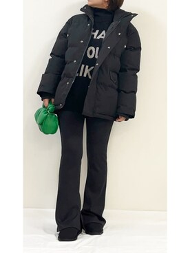 「STYLE DELI（スタイルデリ）のアイテム（アクセサリー）」を使った、ME...さん（レディース・156cm）の冬コーディネート