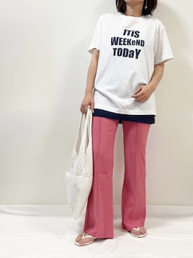 ME...さん（レディース・156cm）の夏コーディネート