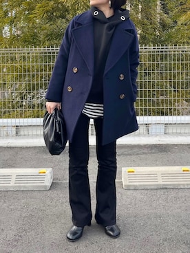 「THROW by SLY（スローバイスライ）のアイテム（アクセサリー）」を使った、ME...さん（レディース・156cm）の冬コーディネート