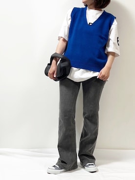 ME...さん（レディース・156cm）の春コーディネート