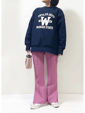 「STATE OF ESCAPE（ステートオブエスケープ）のアイテム」を使った、ME...さん（レディース・156cm）の冬コーディネート