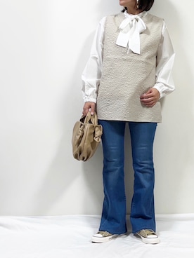 ME...さん（レディース・156cm）の秋コーディネート