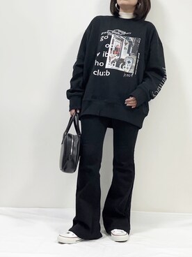 「Mayree（メイリー）のアイテム（パンツ）」を使った、ME...さん（レディース・156cm）の秋コーディネート