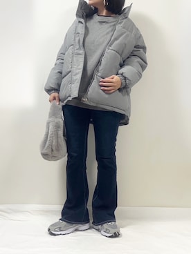「Isn't She?（イズントシー）のアイテム」を使った、ME...さん（レディース・156cm）の冬コーディネート