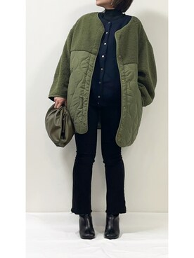 ME...さん(レディース・156cm)の冬コーディネート