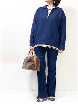 ME...さん（レディース・156cm）の冬コーディネート