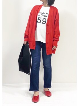 ME...さん（レディース・156cm）の春コーディネート