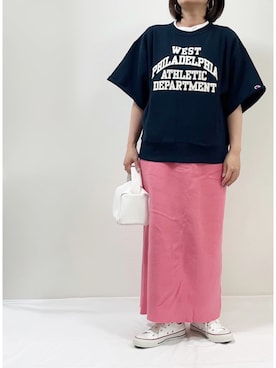 「H.Warren（エイチウォーレン）のアイテム」を使った、ME...さん（レディース・156cm）の春コーディネート