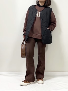 ME...さん（レディース・156cm）の秋コーディネート