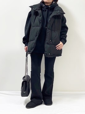 「Mayree（メイリー）のアイテム（パンツ）」を使った、ME...さん（レディース・156cm）の冬コーディネート