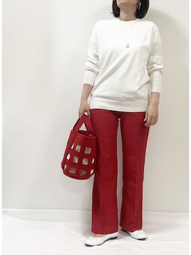 「STYLE DELI（スタイルデリ）のアイテム（アクセサリー）」を使った、ME...さん（レディース・156cm）の春コーディネート