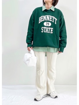 「STYLE DELI（スタイルデリ）のアイテム（アクセサリー）」を使った、ME...さん（レディース・156cm）の春コーディネート