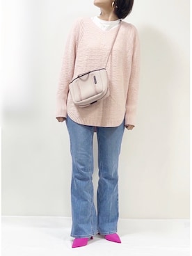 「STATE OF ESCAPE（ステートオブエスケープ）のアイテム」を使った、ME...さん（レディース・156cm）の冬コーディネート