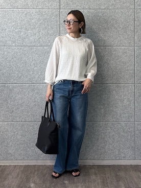 「INDIVI（インディヴィ）のアイテム」を使った、kotakiさん（レディース・158cm）の春コーディネート