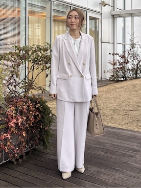 「SOUP（スープ）のアイテム」を使った、kotakiさん（レディース・158cm）の春コーディネート