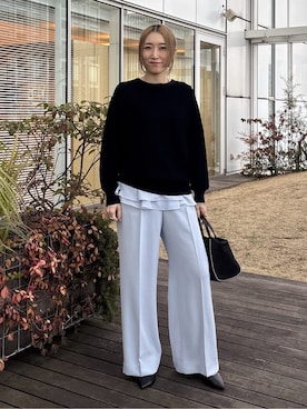 「HusHusH（ハッシュアッシュ）のアイテム」を使った、kotakiさん（レディース・158cm）の冬コーディネート