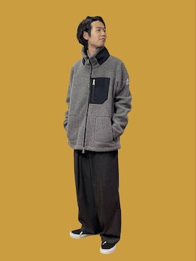 「KICS DOCUMENT.（キクス ドキュメント）のアイテム（パンツ）」を使った、men'sFUDGEofficialさん（メンズ・173cm）の秋コーディネート