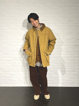 men'sFUDGEofficialさんの（MHL. | エムエイチエル）を使ったコーディネート