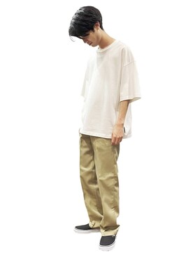 「YOAK(ヨーク)のアイテム」を使った、men'sFUDGEofficialさん(メンズ・173cm)の夏コーディネート