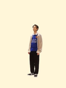 「PS Paul Smith（ピーエスポールスミス）のアイテム」を使った、men'sFUDGEofficialさん（メンズ・173cm）の春コーディネート