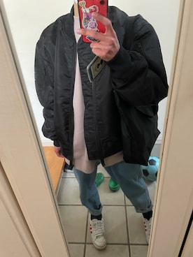 「OLIVE des OLIVE（オリーブデオリーブ）のアイテム」を使った、プティ♔さん（メンズ・165cm）の冬コーディネート