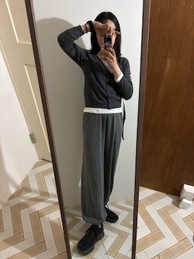 「On（オン）のアイテム」を使った、kamiko さん（レディース・161cm）の春コーディネート