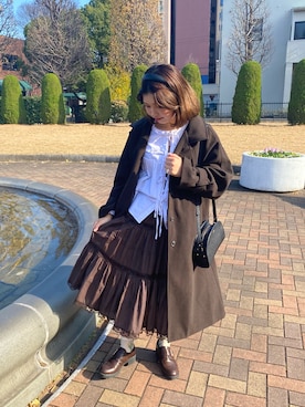 ュゥさん（レディース・162cm）の冬コーディネート