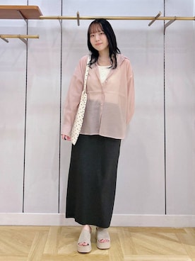 「アイテム（スカート）」を使った、mikuさん（レディース・163cm・20代）の夏コーディネート