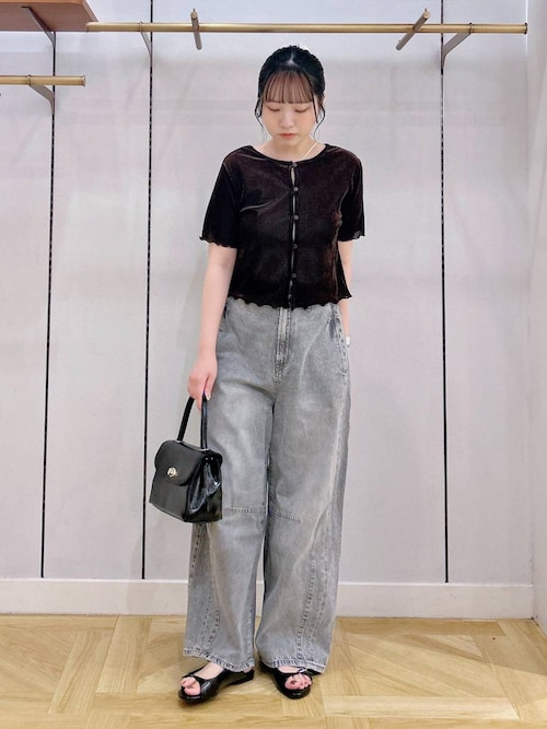 イージーバレルデニムパンツ　 289799