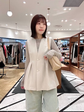 mikuさん（レディース・163cm）の春コーディネート