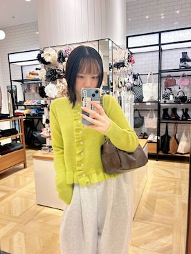 「アイテム（スウェットパンツ）」を使った、mikuさん（レディース・163cm・20代）の秋コーディネート