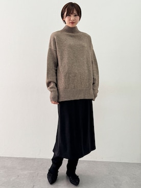 tallmodel(読者モデル) さん（レディース・175cm）の冬コーディネート